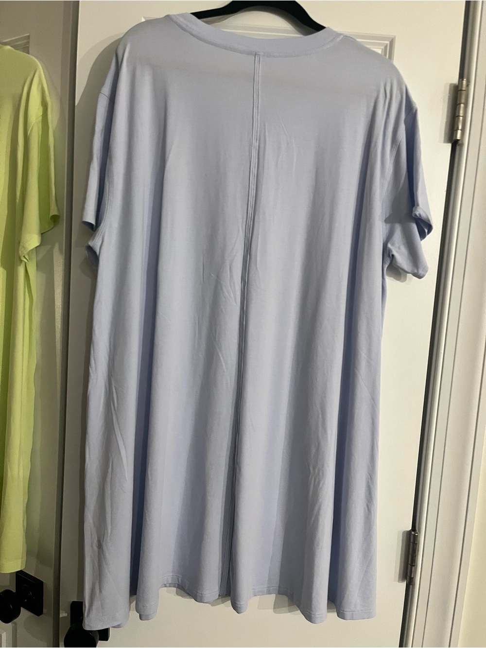 Lulu Lemon sz 12 Lavender Oversized Tee Dress EUC - Picture 2 of 3